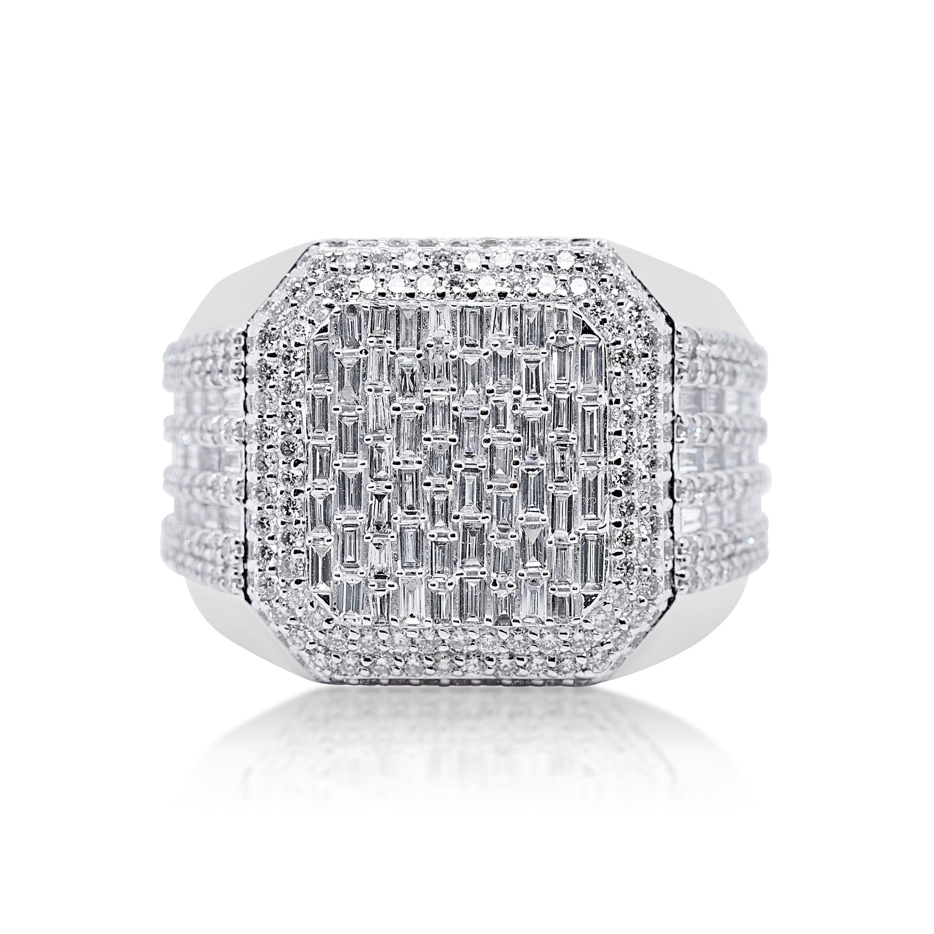 Diamond Ring 1.75 ct. 14K White Gold